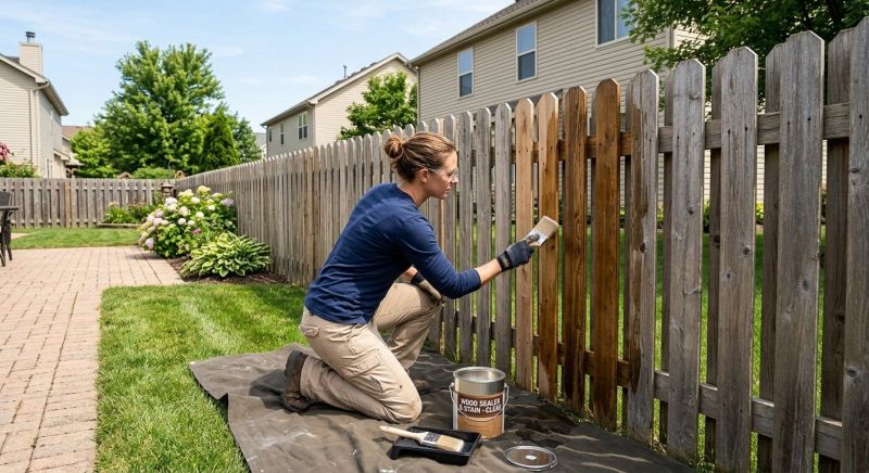 Cedar Fence Sealing in Redmond, WA
