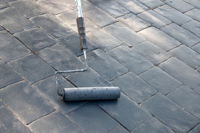 Stamped Concrete Sealing in Alpharetta, GA