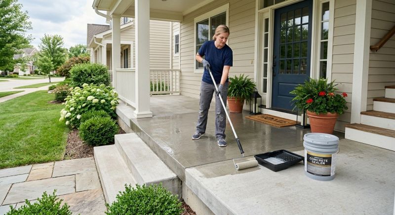 Stamped Concrete Sealing in Seattle, WA